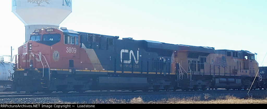 CN 3809 UP 5501